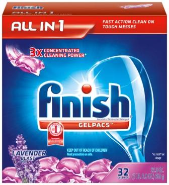 FINISH® GelPacs® All In 1 - Lavender
